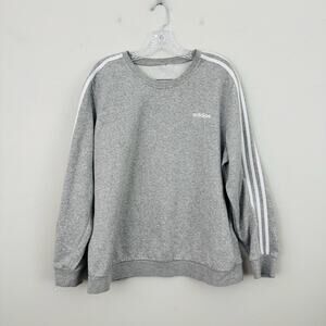 Adidas Gray Long Sleeve Pullover Sweater Women’s Size XL